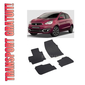 Set 4 covorase Mitsubishi Space Star 2020-prezent, din cauciuc 100%, compatibile cu autoturismul MITSUBISHI Space