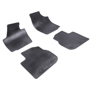 Set 4 covorase Skoda Rapid 2012-2019, din cauciuc 100%, compatibile cu autoturismul SKODA Rapid v3575