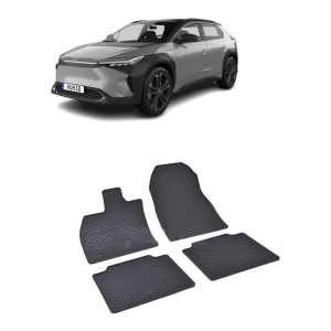 Set 4 covorase Toyota Bz4X 2022-prezent, din cauciuc 100%, compatibile cu autoturismul TOYOTA bZ4X v5327
