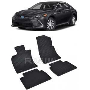 Set 4 covorase Toyota Camry 2018-prezent, din cauciuc 100%, compatibile cu autoturismul TOYOTA Camry v4474