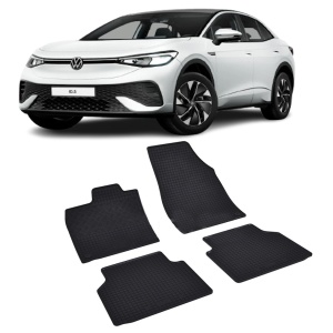 Set 4 covorase Volkswagen Id.5 2022-prezent, din cauciuc 100%, compatibile cu autoturismul Volkswagen ID.5 v5039