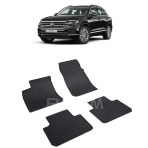 Set 4 covorase Volkswagen Touareg 2018-prezent, din cauciuc 100%, compatibile cu autoturismul Volkswagen Touareg v5657