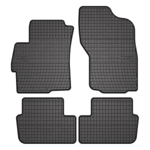 Set 5 covorase auto MITSUBISHI LANCER VIII Sportback (CX_A) din 2018-2023, cu covoras tunel median, presuri auto din cauciuc, 4x Stickere auto cu MITSUBISHI - Img 3