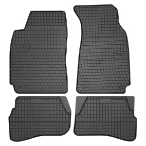 Set 5 covorase auto Volkswagen PASSAT B5.5 (3B3) din 2012-2013, cu covoras tunel median, presuri auto din cauciuc, 4x Stickere auto cu Volkswagen - Img 3