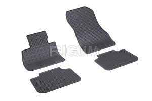 Set 5 covorase BMW X2 F39 din 03.2018-10.2023, cu covoras tunel median, CAROSERIE SUV, Presuri cauciuc 100%, compatibil cu autoturismul BMW X2 F39, Rigum - Img 3