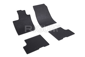 Set 5 covorase DACIA DUSTER II din 01.2018-05.2024, cu covoras tunel median, CAROSERIE SUV, Presuri cauciuc 100%, compatibil cu autoturismul DACIA DUSTER II, Rigum - Img 3