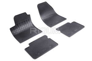 Set 5 covorase FIAT BRAVO II din 04.2007-07.2014, cu covoras tunel median, CAROSERIE HATCHBACK, Presuri cauciuc 100%, compatibil cu autoturismul FIAT BRAVO II, Rigum - Img 3