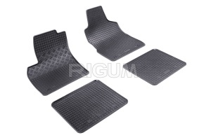 Set 5 covorase FIAT PANDA II din 09.2003-12.2012, cu covoras tunel median, CAROSERIE HATCHBACK, Presuri cauciuc 100%, compatibil cu autoturismul FIAT PANDA II, Rigum - Img 3