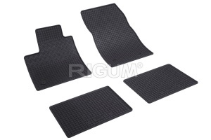 Set 5 covorase FORD FOCUS IV din 09.2018-PREZENT, cu covoras tunel median, CAROSERIE SUV, Presuri cauciuc 100%, compatibil cu autoturismul FORD FOCUS IV, Rigum - Img 3