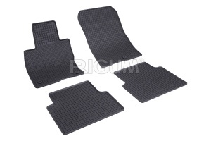 Set 5 covorase FORD KUGA HYBRID din 04.2020-PREZENT, cu covoras tunel median, CAROSERIE SUV HYBRID, Presuri cauciuc 100%, compatibil cu autoturismul FORD KUGA HYBRID, Rigum - Img 3