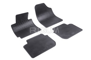 Set 5 covorase HYUNDAI ELANTRA V din 07.2011-02.2016, cu covoras tunel median, CAROSERIE SEDAN, Presuri cauciuc 100%, compatibil cu autoturismul HYUNDAI ELANTRA V, Rigum - Img 3