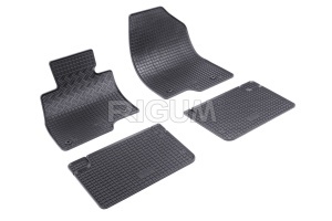 Set 5 covorase MAZDA 6 III din 01.2013-PREZENT, cu covoras tunel median, CAROSERIE COMBI, Presuri cauciuc 100%, compatibil cu autoturismul MAZDA 6 III, Rigum - Img 3