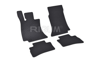 Set 5 covorase MERCEDES E-CLASS W214 PHEV din 10.2023-PREZENT, cu covoras tunel median, CAROSERIE SEDAN, Presuri cauciuc 100%, compatibil cu autoturismul MERCEDES E-CLASS W214 PHEV, Rigum - Img 3