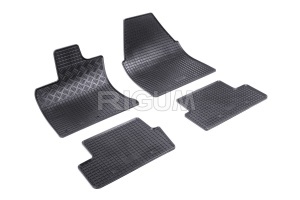 Set 5 covorase NISSAN QASHQAI I din 02.2007-01.2014, cu covoras tunel median, CAROSERIE SUV, Presuri cauciuc 100%, compatibil cu autoturismul NISSAN QASHQAI I, Rigum - Img 3