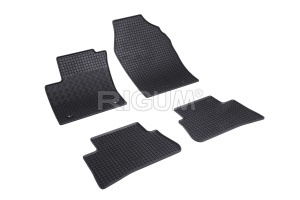 Set 5 covorase TOYOTA C-HR din 01.2017-12.2023, cu covoras tunel median, CAROSERIE SUV, Presuri cauciuc 100%, compatibil cu autoturismul TOYOTA C-HR, Rigum - Img 3
