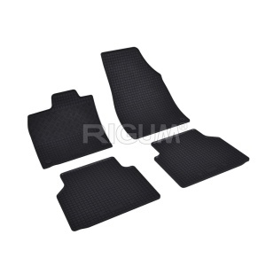 Set 5 covorase VOLKSWAGEN ID .4 din 12.2020-PREZENT, cu covoras tunel median, CAROSERIE SUV, Presuri cauciuc 100%, compatibil cu autoturismul VOLKSWAGEN ID .4, Rigum - Img 3