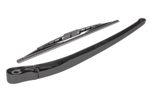 Set brat stergator spate cu lamela pentru BMW Seria 5 (E60) din 2002-2010, pentru spate, din cauciuc siliconat rezistent, 4 stickere auto BMW Seria v2553