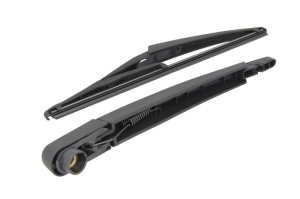 Set brat stergator spate cu lamela pentru MERCEDES-BENZ E-CLASS T-Model (S212) din 2009-2016, pentru spate, din cauciuc siliconat rezistent, 4 stickere auto MERCEDES-BENZ v1364