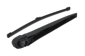 Set brat stergator spate cu lamela pentru MERCEDES-BENZ GLC (X253) din 2019-2022, pentru spate, din cauciuc siliconat rezistent, 4 stickere auto MERCEDES-BENZ v1388