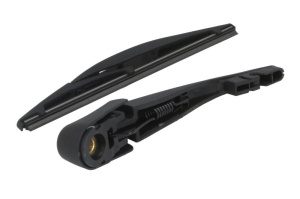 Set brat stergator spate cu lamela pentru MINI MINI CLUBMAN (F54) din 2015-2024, pentru spate, din cauciuc siliconat rezistent, 4 stickere auto MINI v1316