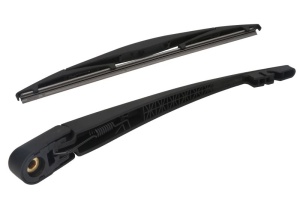 Set brat stergator spate cu lamela pentru MITSUBISHI GRANDIS (NA_W) din 2004-2011, pentru spate, din cauciuc siliconat rezistent, 4 stickere auto MITSUBISHI v1304