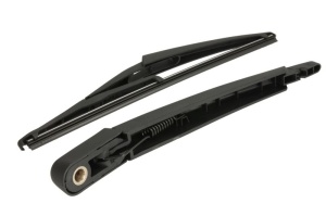 Set brat stergator spate cu lamela pentru NISSAN JUKE (F15) din 2010-2019, pentru spate, din cauciuc siliconat rezistent, 4 stickere auto NISSAN v1256
