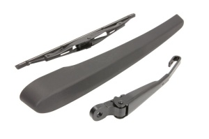 Set brat stergator spate cu lamela pentru OPEL MOKKA / MOKKA X (J13) din 2012-2019, pentru spate, din cauciuc siliconat rezistent, 4 stickere auto OPEL v979
