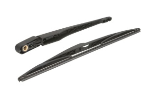 Set brat stergator spate cu lamela pentru PEUGEOT 406 Coupe (8C) din 1997-2004, pentru spate, din cauciuc siliconat rezistent, 4 stickere auto PEUGEOT v860