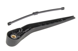 Set brat stergator spate cu lamela pentru VOLVO V40 Cross Country (526) din 2012-2019, pentru spate, din cauciuc siliconat rezistent, 4 stickere auto VOLVO v76
