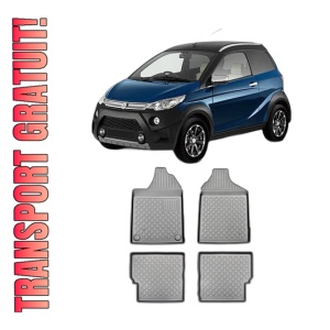 Set covorase AIXAM CROSSLINE, din 10.2016 - Prezent, covorase tavita, caroserie HATCHBACK, compatibile cu autoturismul AIXAM CROSSLINE, ARISTAR