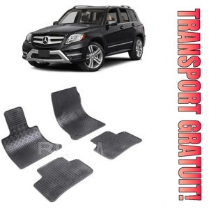 set covorase auto dedicate, din cauciuc 100% Premium Mercedes Glk X204, Suv, fabricat din 06.2008 - 08.2015