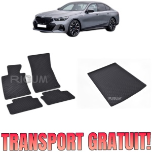 Set Covorase Auto Si Tavita Portbagaj BMW I5 G60 din 2023 - 2026, caroserie sedan,