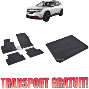 Set Covorase Auto Si Tavita Portbagaj CITROEN C5 AIRCROSS PHEV din 01.2020 - 2026, caroserie suv,