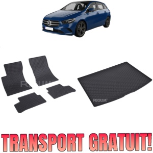 Set Covorase Auto Si Tavita Portbagaj MERCEDES B-CLASS W247 din 01.2019 - 2026, caroserie van,