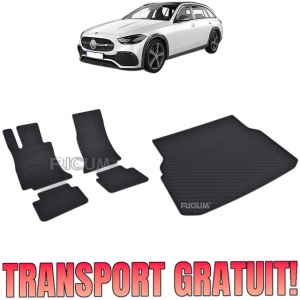 Set Covorase Auto Si Tavita Portbagaj MERCEDES C-CLASS W206 PHEV din 10.2021 - 2026, caroserie sedan,
