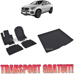 Set Covorase Auto Si Tavita Portbagaj MERCEDES GLE II COUPE din 11.2019 - 2026, caroserie coupe c167,