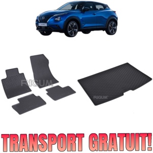Set Covorase Auto Si Tavita Portbagaj NISSAN JUKE II HYBRID din 06.2022 - 2026, caroserie suv,