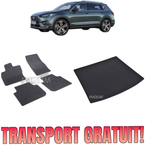 Set Covorase Auto Si Tavita Portbagaj SEAT TARRACO din 10.2018 - 2026, caroserie suv, PORTBAGAJ SUPERIOR