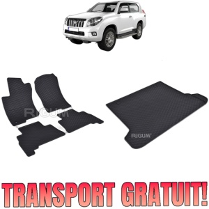 Set Covorase Auto Si Tavita Portbagaj TOYOTA LAND CRUISER 150 din 11.2009 - 2026, caroserie suv 5 locuri, 5 LOCURI