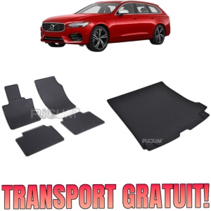 Set Covorase Auto Si Tavita Portbagaj VOLVO V 90 II din 09.2016 - 2026, caroserie combi,
