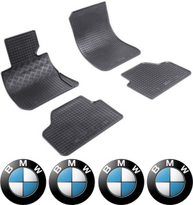 Set covorase BMW X3 E83 SUV 01.2004 - 10.2010 si 4 stickere rotunde BMW accesorii pentru autoturismul tau - masina v4912