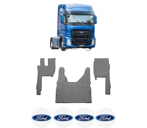 Set covorase Camion Tir FORD F-MAX din 2018, Auto, 4x Stickere auto cu FORD