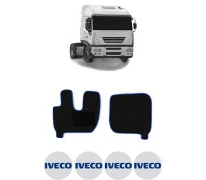 Set covorase Camion Tir Iveco STRALIS I din 2002-2013, Auto, 4x Stickere auto cu Iveco