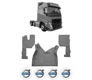 Set covorase Camion Tir VOLVO FH III din 2020-2024, Auto, 4x Stickere auto cu VOLVO