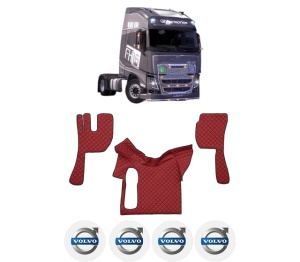 Set covorase Camion Tir VOLVO FH16 II din 2012-2014, Auto, 4x Stickere auto cu VOLVO
