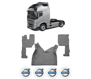 Set covorase Camion Tir VOLVO FH16 III din 2020-2024, Auto, 4x Stickere auto cu VOLVO