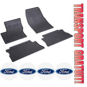 Set covorase Ford Kuga II SUV 02.2013 - 03.2020 si 4 stickere rotunde Ford