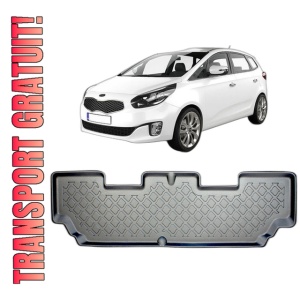 Set covorase KIA CARENS IV, din 04.2013 - 08.2019, covorase tavita, caroserie VAN 7 LOCURI, rand 3, compatibile cu autoturismul KIA CARENS IV, ARISTAR