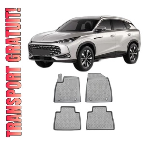 Set covorase MG HS FACELIFT din 03.2023 - 06.2024, covorase tavita, caroserie SUV, compatibile cu autoturismul MG HS FACELIFT, ARISTAR