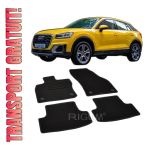 Set covorase mocheta Audi Q2 (GA), 2016-prezent, din mocheta, compatibile cu autoturismul Audi Q2 (GA)